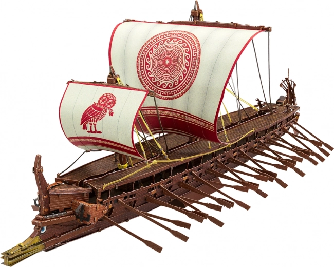 Credible replica of a historical galley
