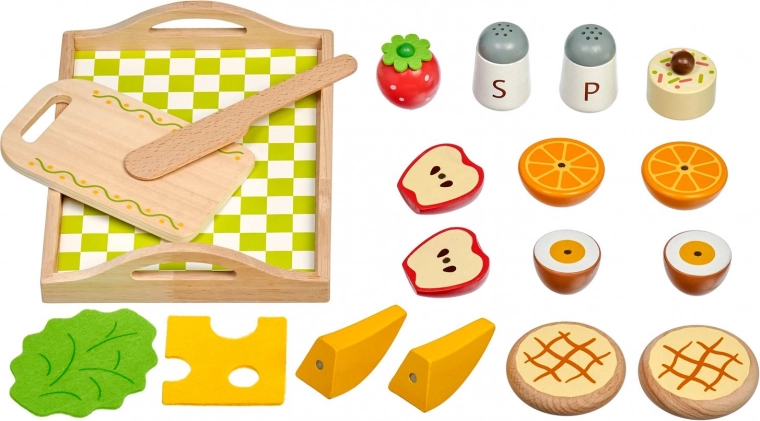 Magnetic foods for repeated slicing