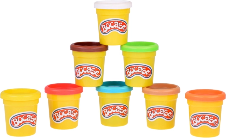 8 spalvų minkštas plastilinas