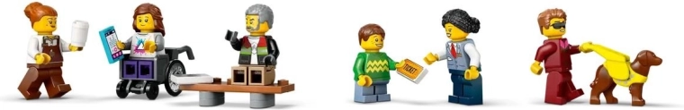 6 minifigūrėlės įvairioms istorijoms