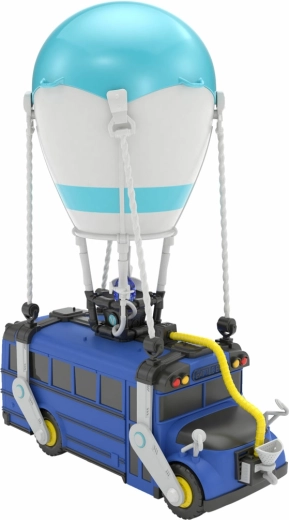 Ikoniškas Battle Bus su balionu