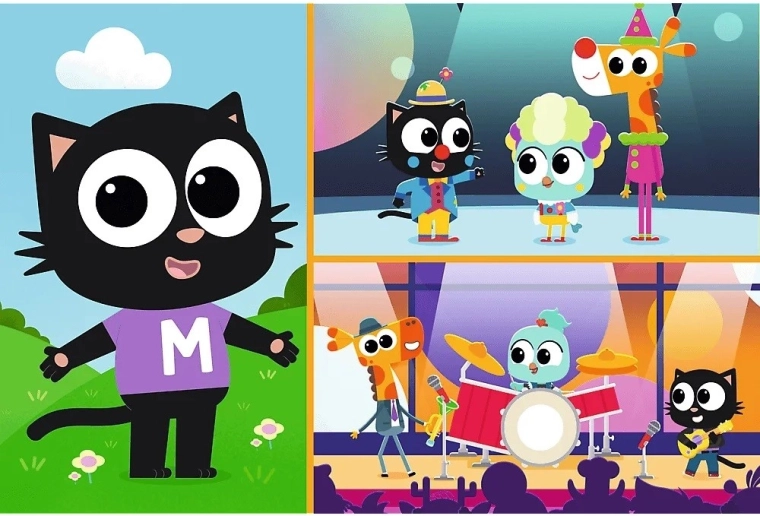 A colorful theme that kids love