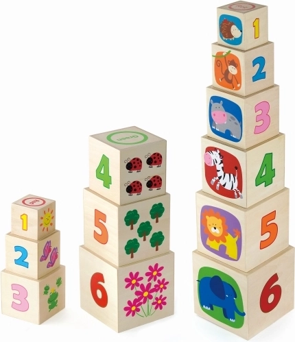 Learning numbers and shapes through play