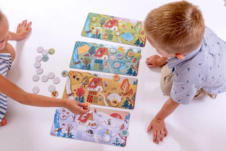 Mokymasis žaidžiant pagal Montessori