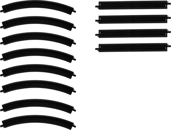 Kintama bėgių trasa iki 96 × 58 cm