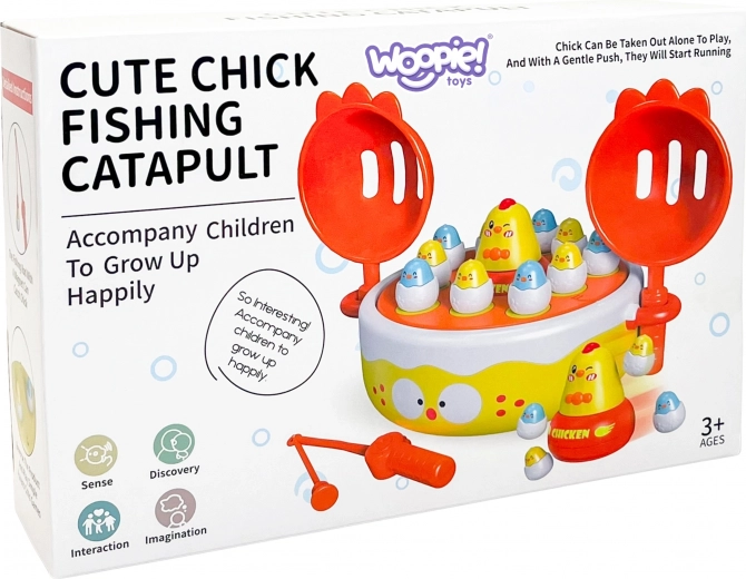 Katapulta ir gaudymas semtuvėliais