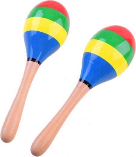 Du mediniai marakasai