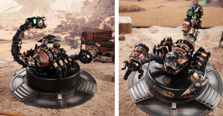 Judanti trijų pirštų griebtuvo ranka