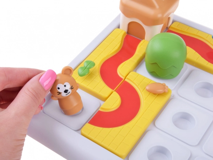 Dvi atskiros trasos pelėms ir katei