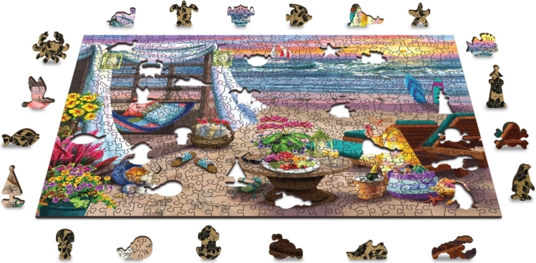 Uniquely shaped pieces