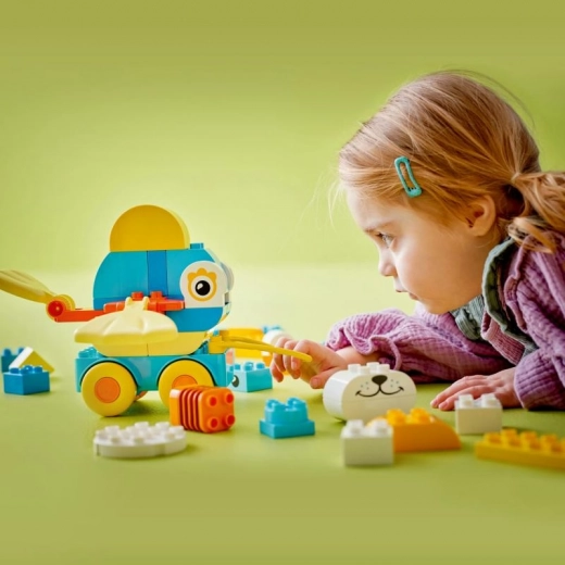 Didelės DUPLO kaladėlės mažoms rankytėms