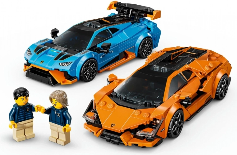 Lenktynių veiksmas su minifigūrėlėmis