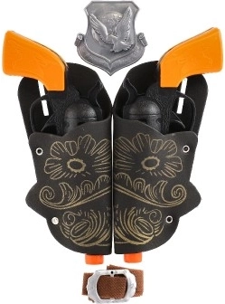 Dėklai ir diržas tikram vakarietiškam įvaizdžiui