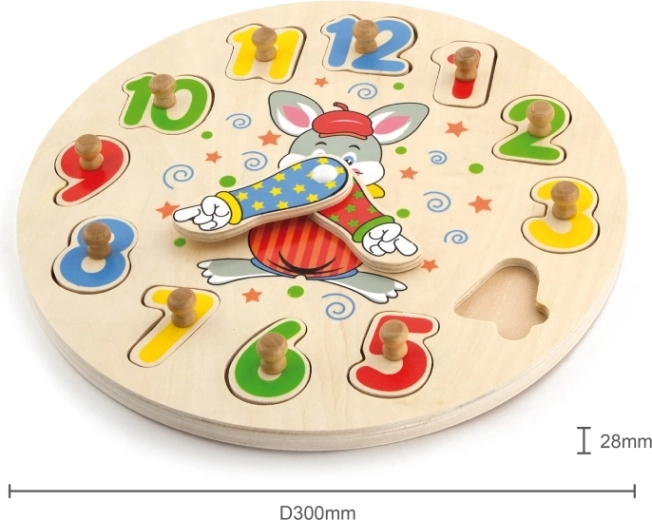 Didelis ir aiškus 30 cm skersmuo