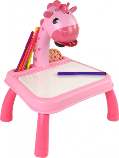 Lengvas ir saugus staliukas su žirafa