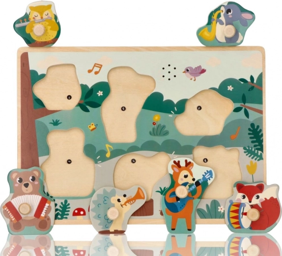 Linksmos muzikos instrumentų garsai