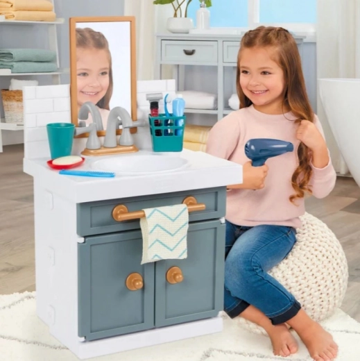 Blowing hair dryer for styling