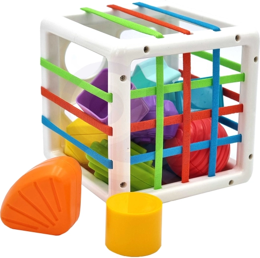 11 įvairių detalių jutiminiam pažinimui