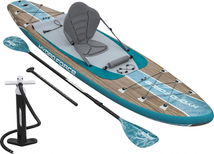 2-in-1: paddleboard and kayak in one