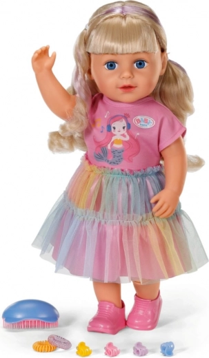 Ilgi plaukai begaliniams šukuosenų variantams