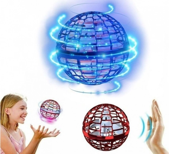 Interaktyvus skraidymas ant delno