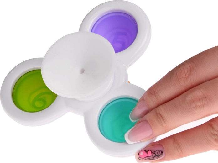 Pop-it burbuliukai lytėjimo ir klausos grįžtamajam ryšiui