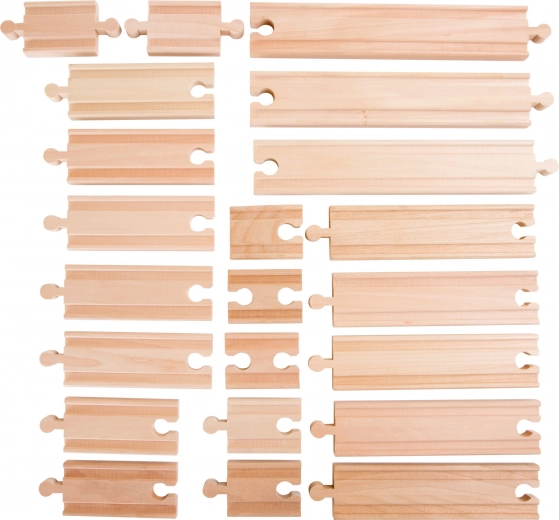 Tvirti mediniai bėgiai