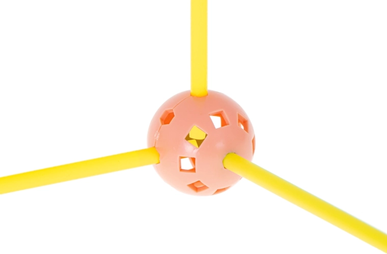 Spalvoti jungiamieji kamuoliukai