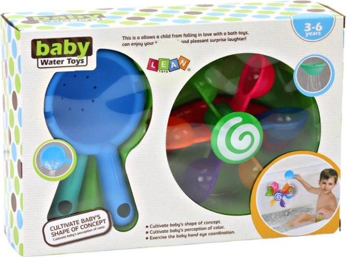 Spalvotos besisukančios lėkštelės