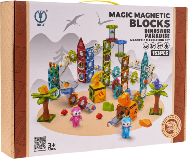 Dinozaurų rojus mažiesiems statytojams