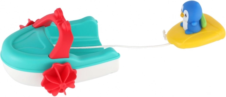 Linksmos spalvos ir mielas pingvinas