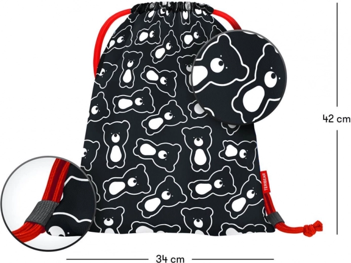 Žaismingas TERIBEAR dizainas