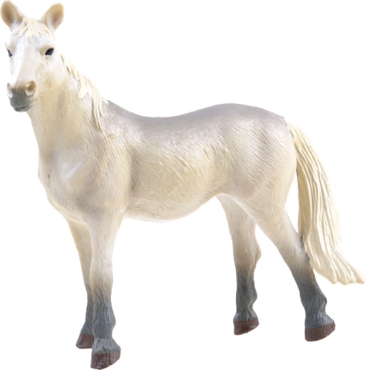 Realistic horse and foal figurines