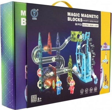 Magnetinė konstrukcija lengvam ir stabiliam statymui