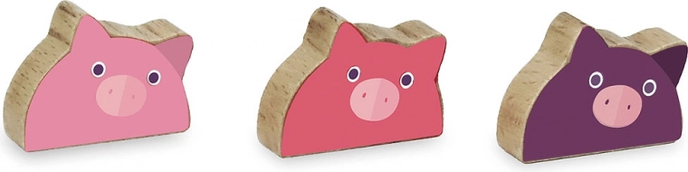 Mielos paršelių figūrėlės