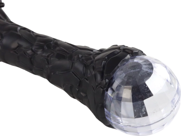 Šviečiantis rutulys rankenos gale