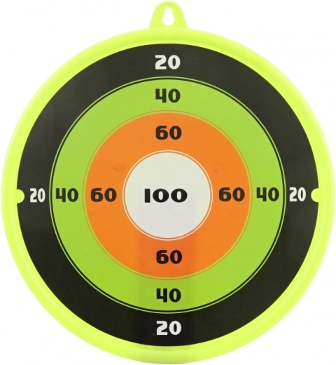 Colorful target for accuracy training