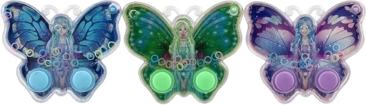 Spalvingi drugelių elfų motyvai