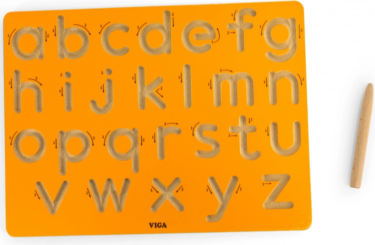 Viga rašymo treniruočių lenta