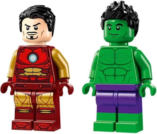 Action duo IRON MAN and HULK