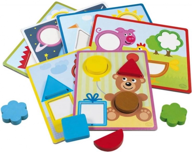 Mokymasis žaidžiant: formos ir spalvos