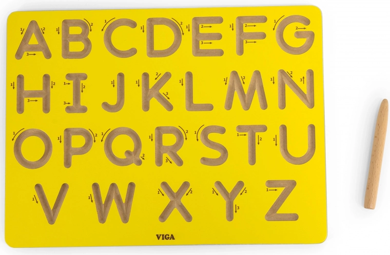 Graviruotos griovelės sklandžiam judesiui