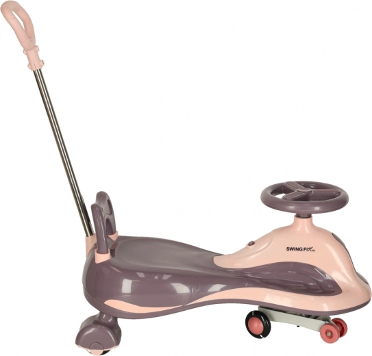 Stabili konstrukcija ir LED ratukai