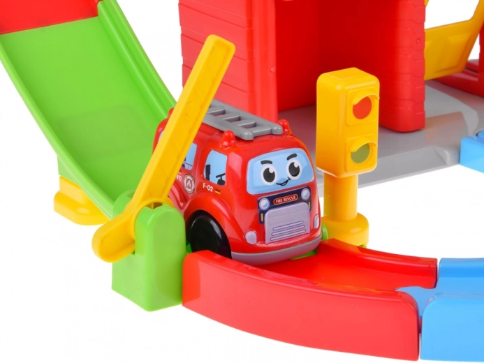 Užtvaras ir šviesoforas tikroviškesniam žaidimui