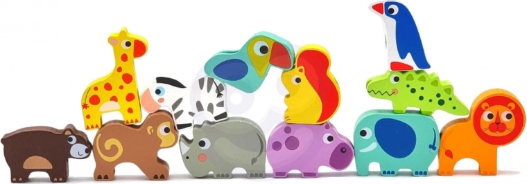 Smagus mokymasis su safari gyvūnais