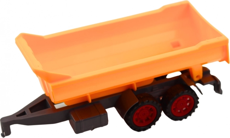 Savivartė priekaba patogiam iškrovimui