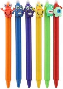 Žaismingi monstrų viršelių topperiai ryškiomis spalvomis