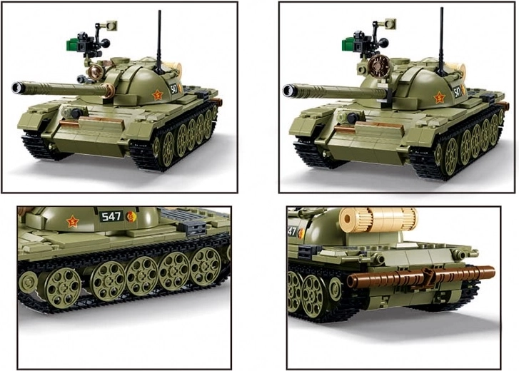 Galimybė surinkti 3 skirtingus modelius