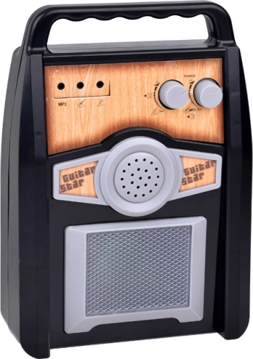 Stiprintuvas su MP3 įvestimi ir šviesų efektais