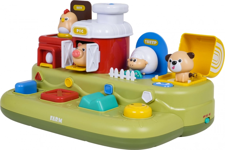 Gyvūnų garsai ir melodijos su garsumo reguliavimu